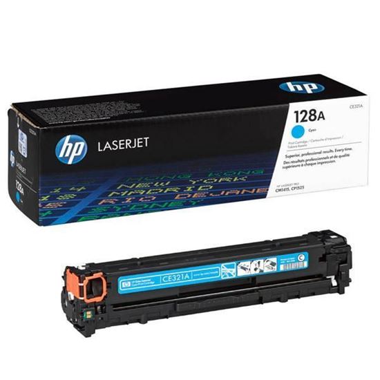 Hp toner 128a cyan original
