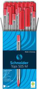 SCHNEIDER PEN RED - BOX