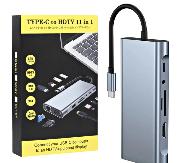 TYPE -C TO HDTV 11 IN 1