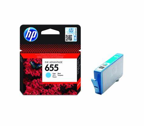 HP ink 655 cyan