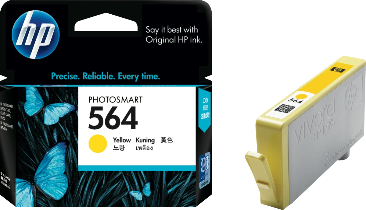 Hp ink 564 yellow