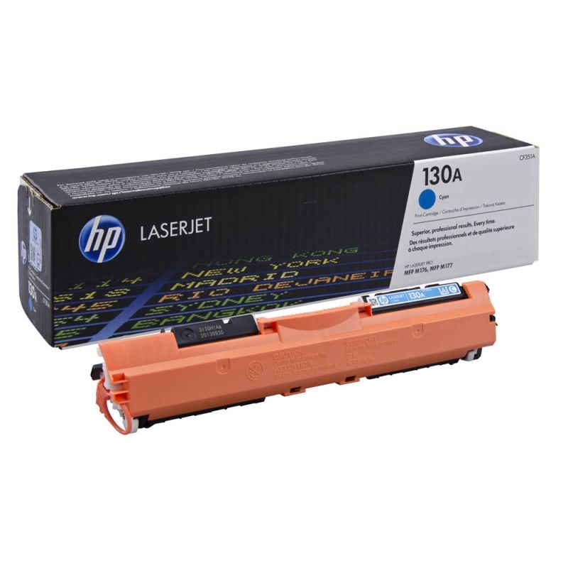 Hp toner 130a cyan original