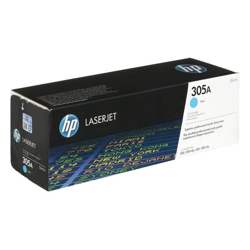 Hp toner 305a cyan grade