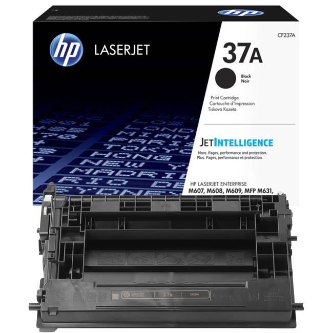 Hp toner 37a black original