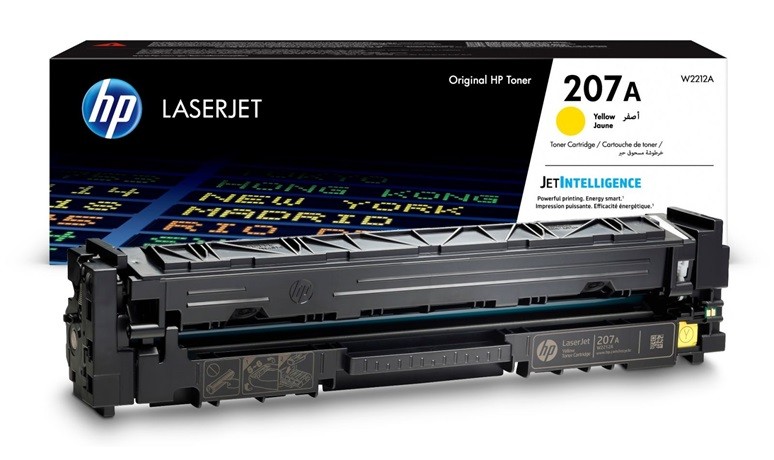 Hp toner 207a yellow original