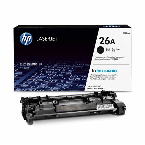Hp toner 26a black original