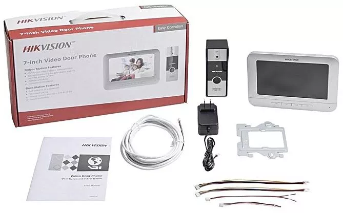 Hikvision 7 inch video door phone