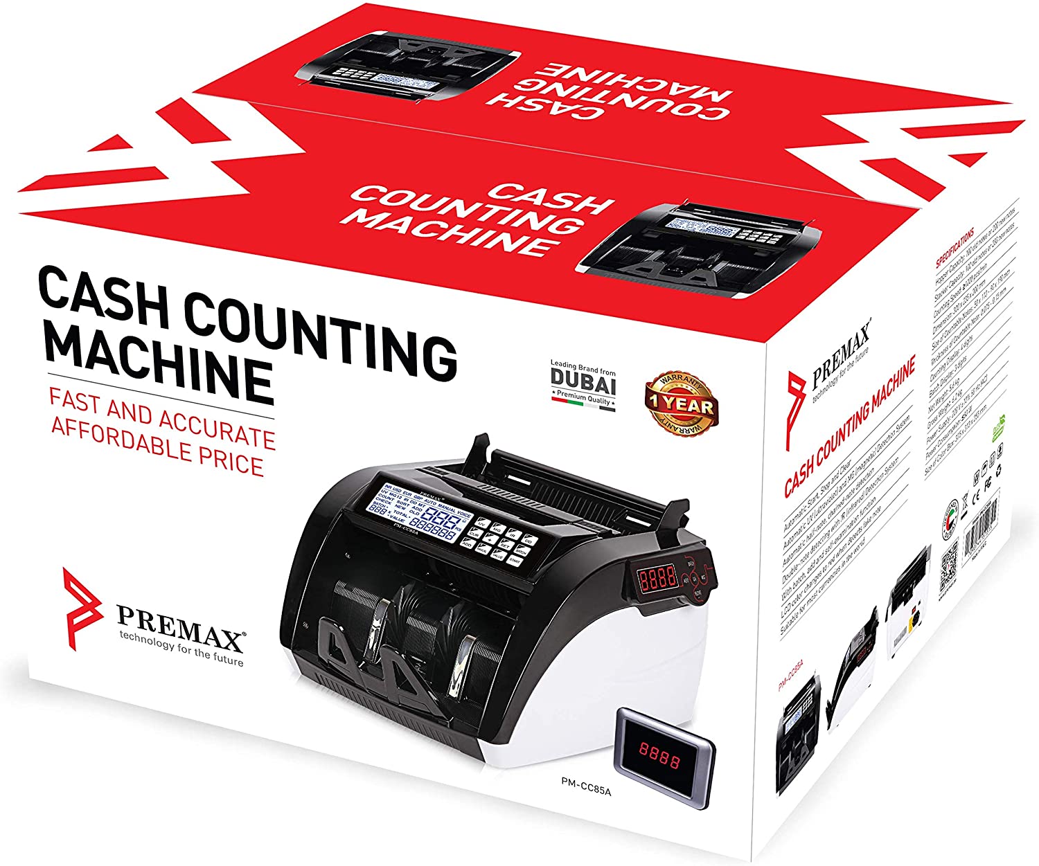 Premax Money Counting Machine-PMCC35