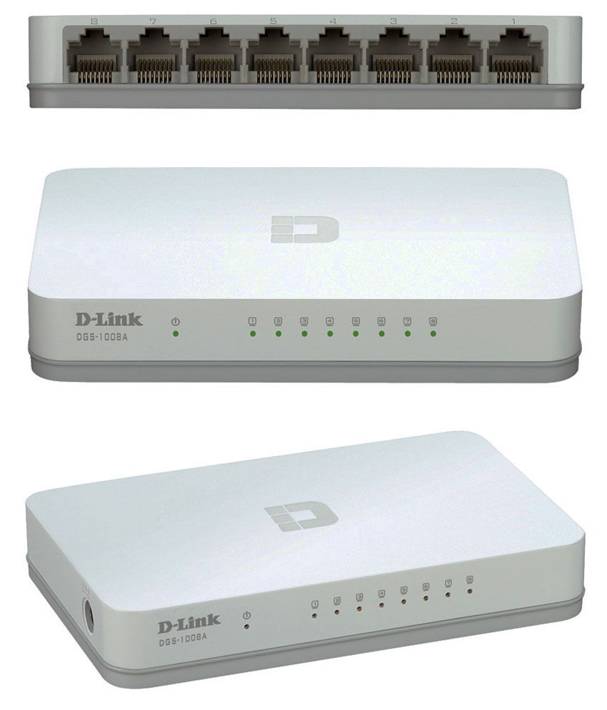 D-Link 8 Port Switch