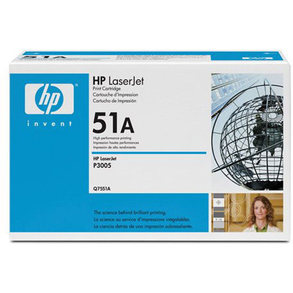 Hp toner 51a black grade