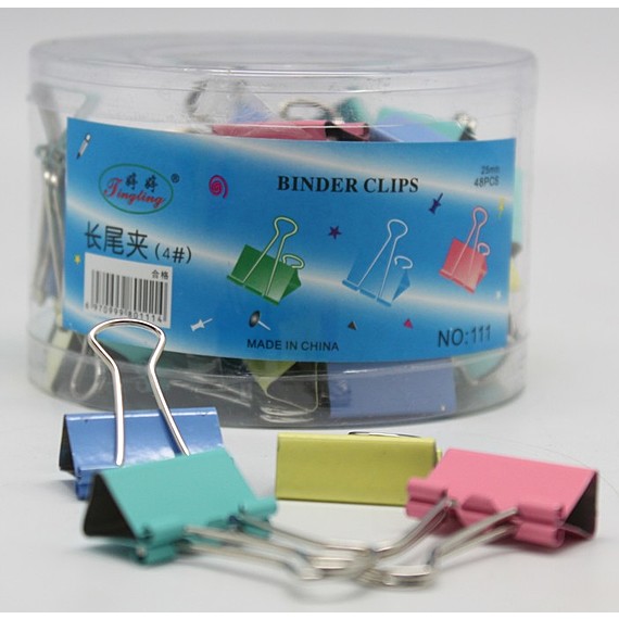 Binder Clips 25mm - Colour