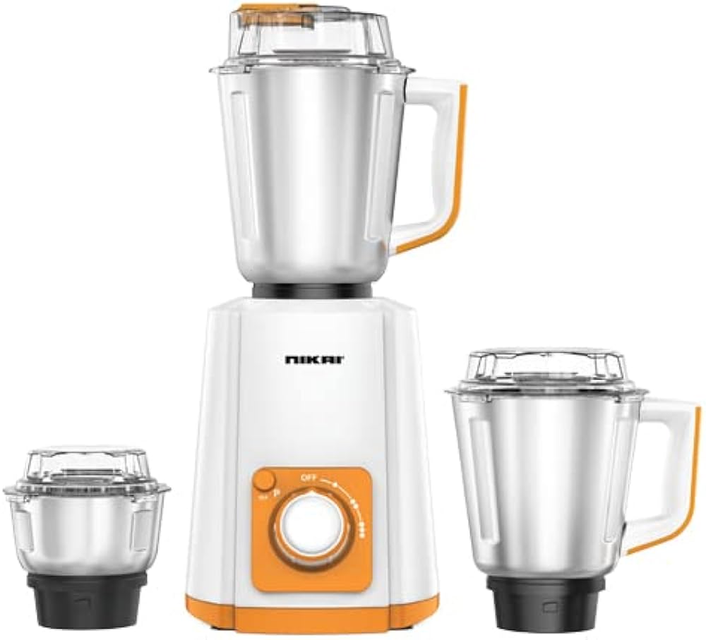 HAVELLS SUPERMIX NV700W 3 JAR MIXER GRINDER 1L