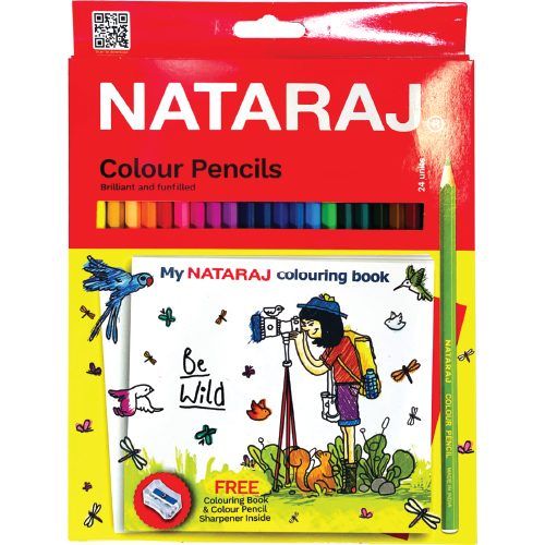 NATARAJ COLOUR PENCIL 24 IN 1