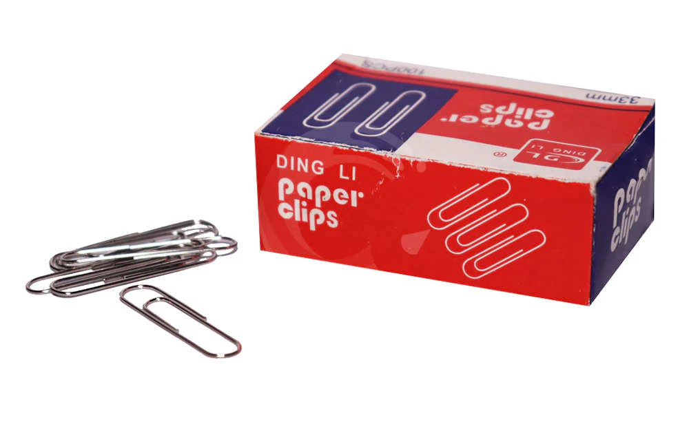 PAPER CLIP 33MM SILVER