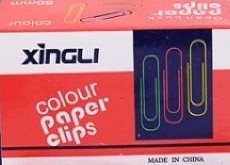 PAPER CLIP 50MM COLOUR