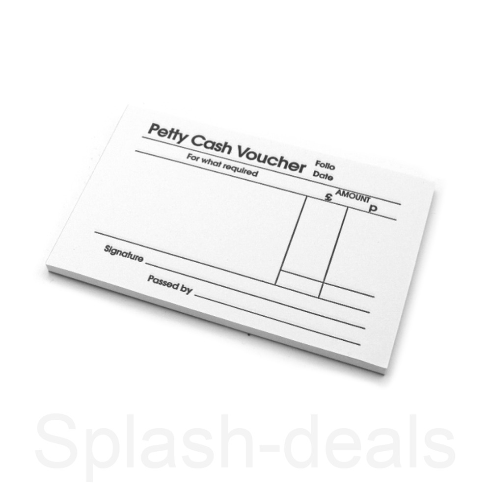 PETTY CASH BOOK SMALL SIZE